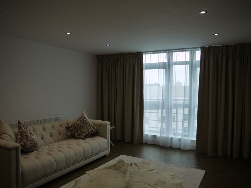 Living room at St George's Heights